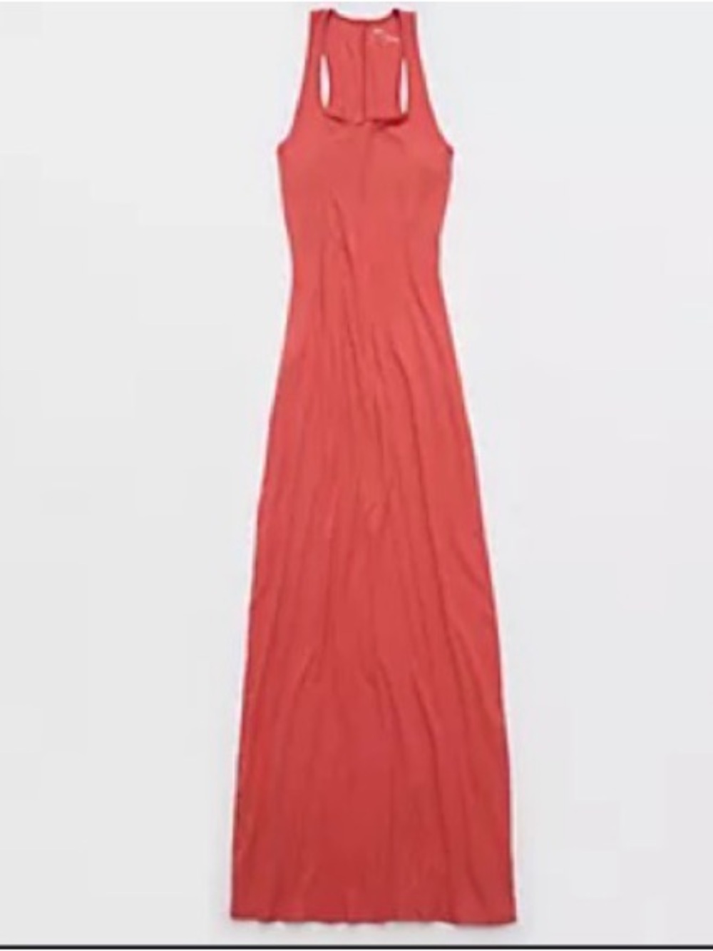 Aerie Coral Racerback Maxi Dress